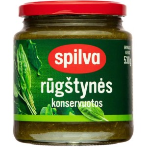 Rūgštynės kons. SPILVA, 530 g